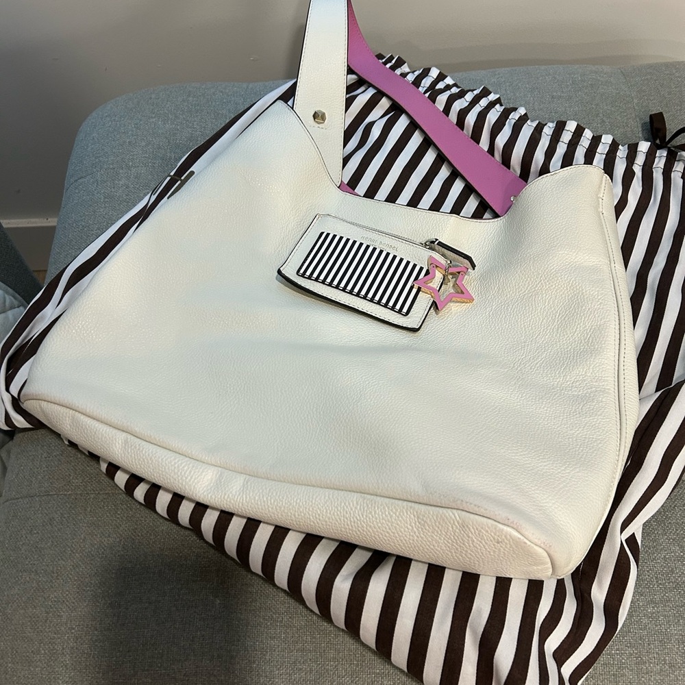Henri Bendel Influencer Hobo Shoulder Bag with Charm